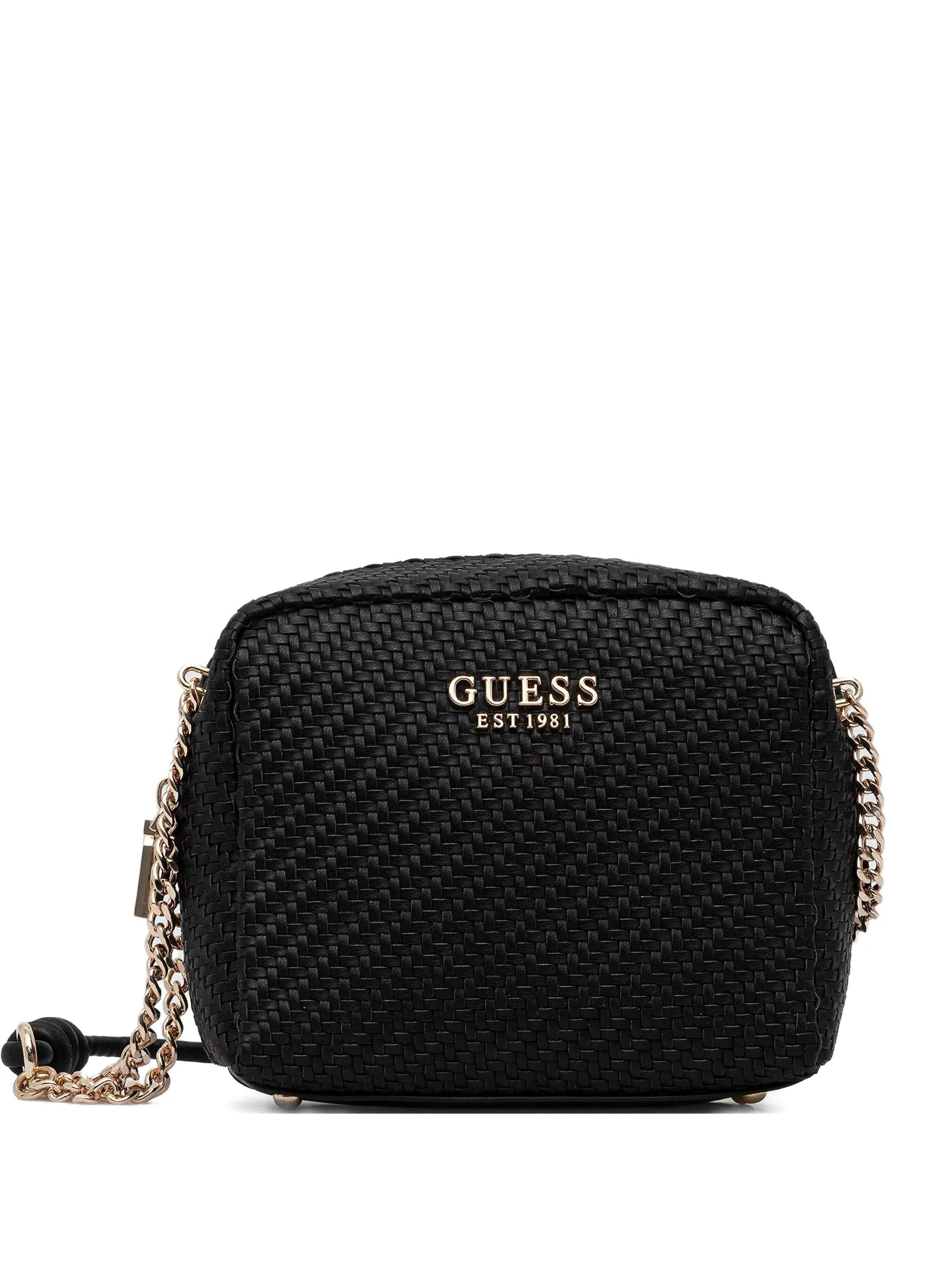 

Мини-сумка через плечо Mirema с логотипом Guess Usa, черный