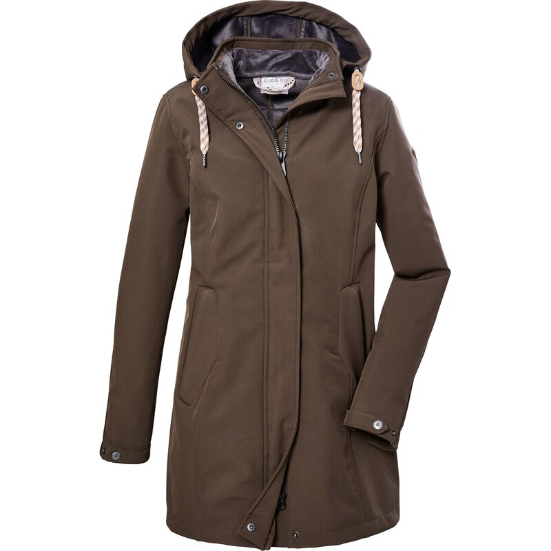 

Mantel gw 19 wmn sftshll prk G.I.G.A. Dx By Killtec, цвет gr nanthrazit