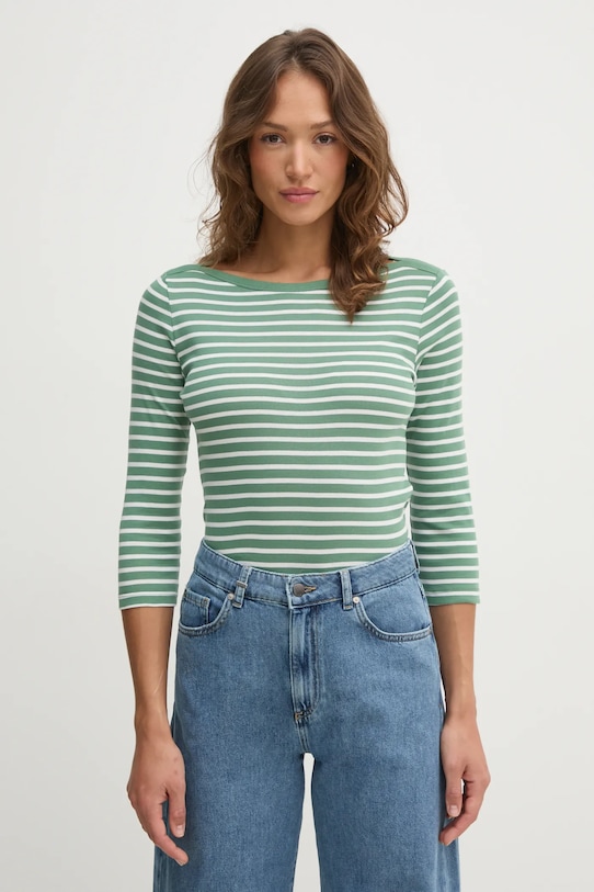 

Хлопковая водолазка United Colors Of Benetton, зеленый
