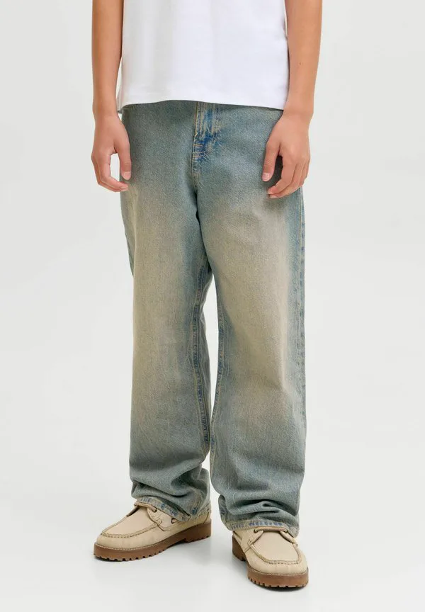 Свободный крой ialex ioriginal sq джинсы свободного кроя Jack & Jones Junior, Blue Denim — фото 2