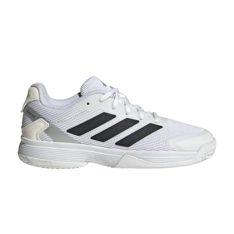 

Кроссовки adidas Adizero Ubersonic J 'White Black Silver Metallic', белый