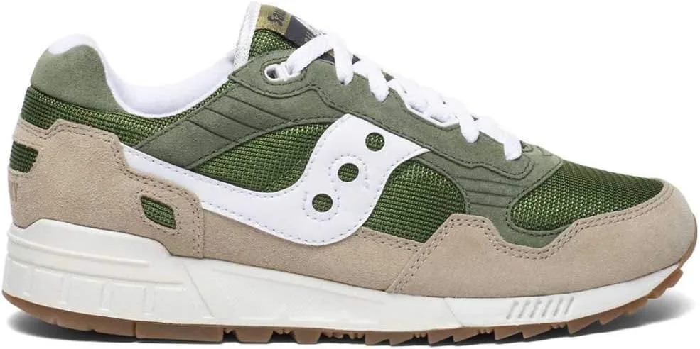 Кроссовки для легкой атлетики Saucony Unisex Shadow 5000 зелено-коричневого цвета