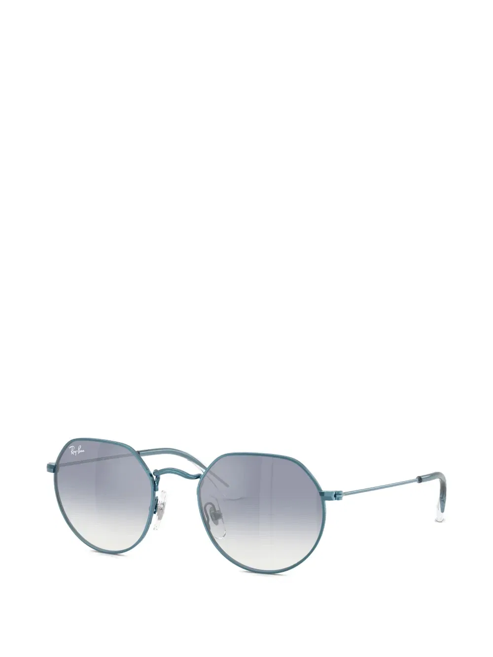 Солнцезащитные очки круглой формы Jack Ray-Ban Junior, синий — фото 2