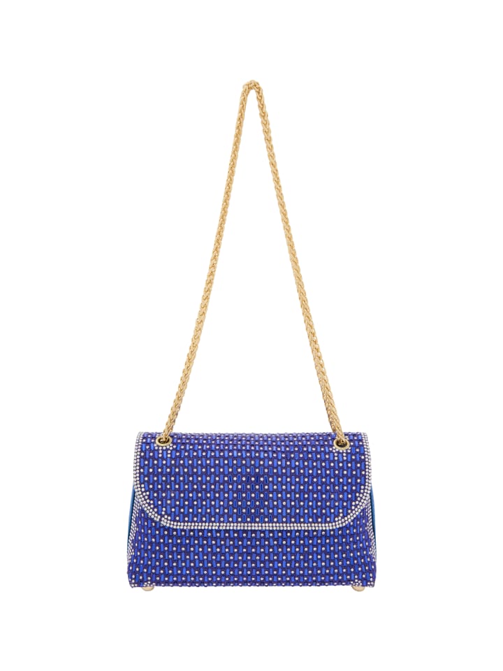 

Наплечная сумка faina, цвет royal blue