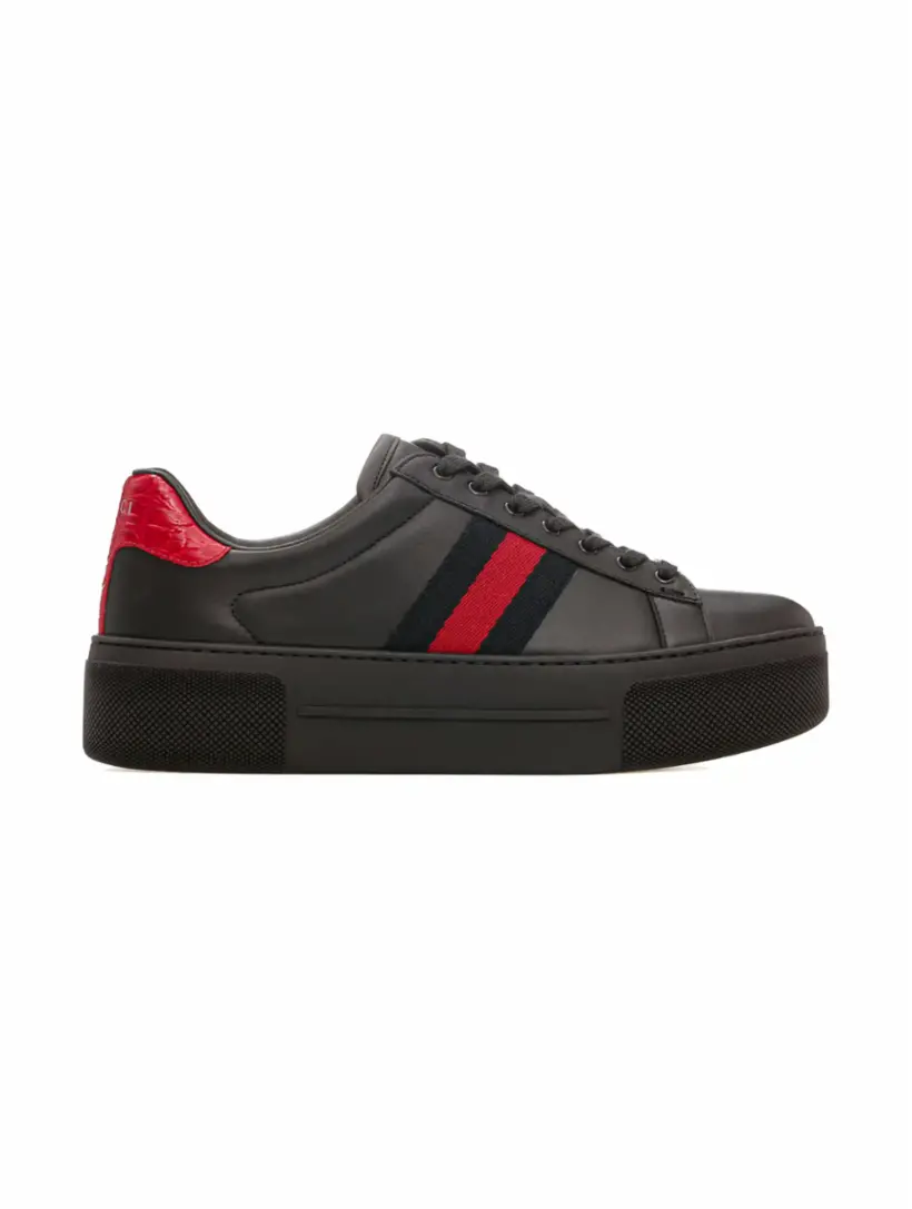

Кожаные кеды Gucci Ace Gucci, черный