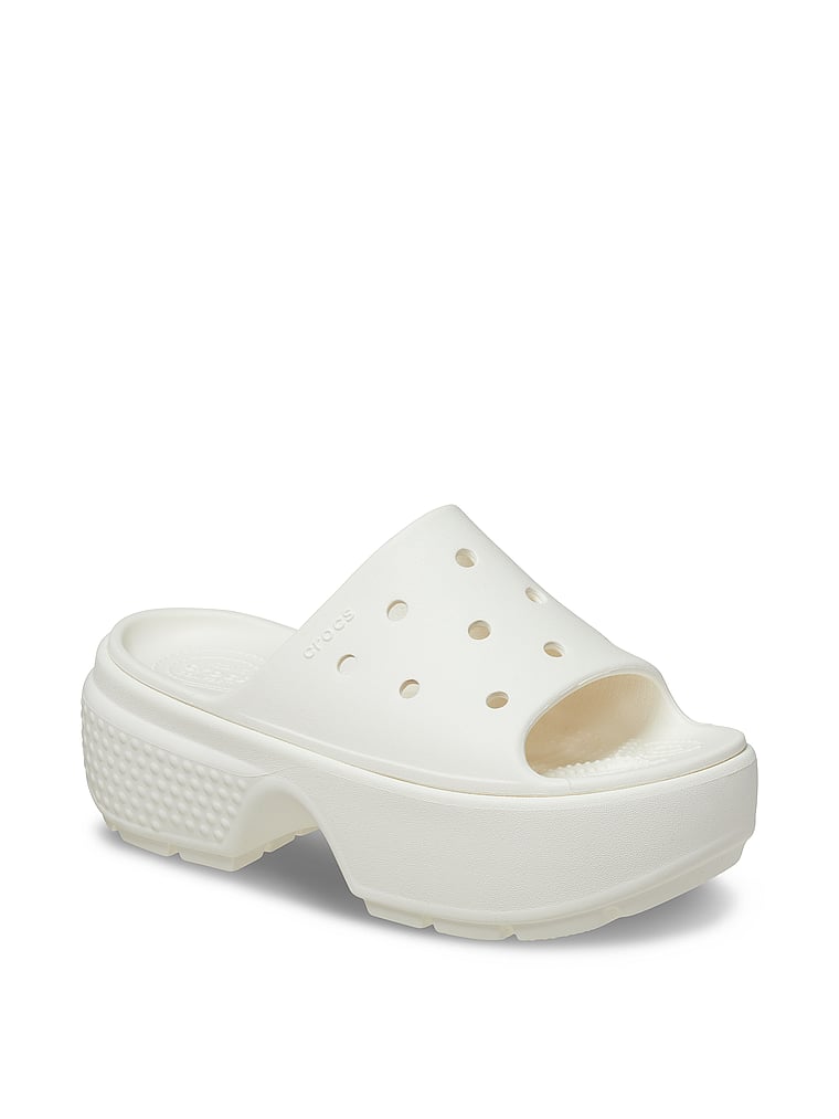 

Топающие слайды Crocs, мультиколор