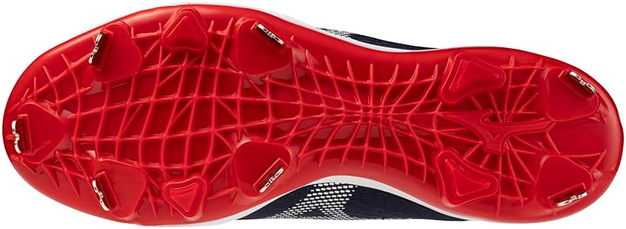 Мужские кроссовки Mizuno Dominant 4, красный/синий/темно-синий — фото 2