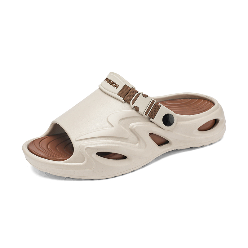 

KUPE Пляжные сандалии мужские хаки коричневые, цвет Khaki Brown