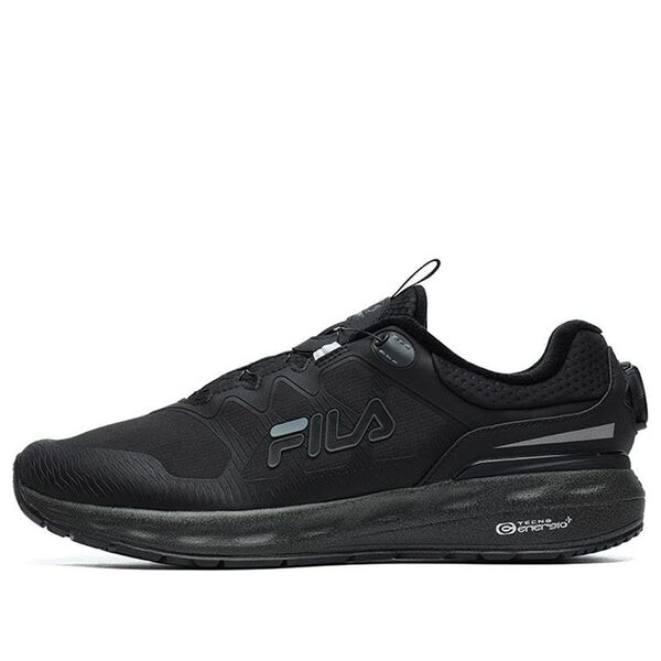 

Кроссовки athletics fleece low-top 'black' Fila, черный