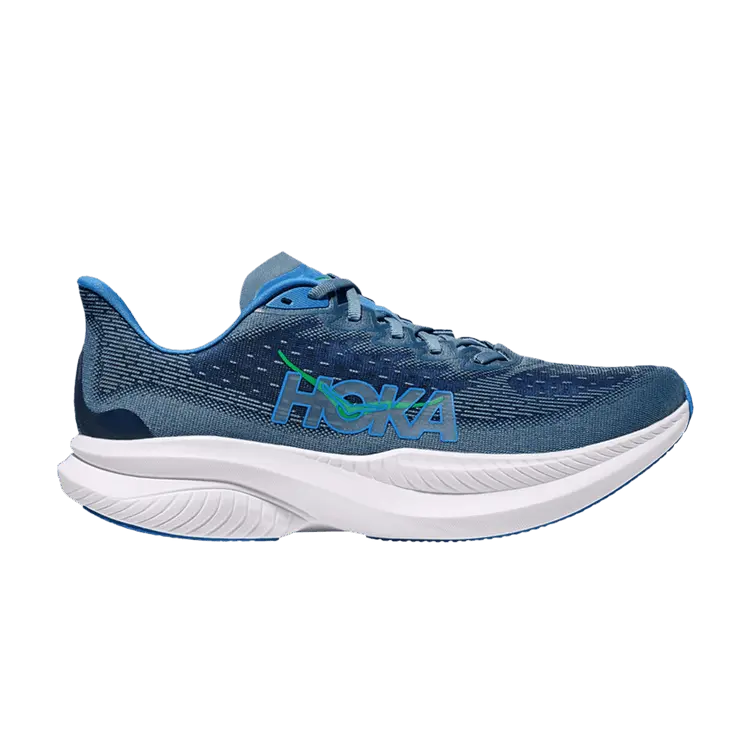 

Кроссовки HOKA Mach 6 Wide 'Downpour Thunder Cloud', синий
