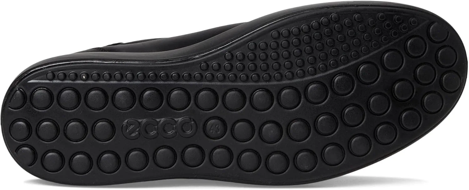 Мужские кроссовки ECCO Soft 7 Easy Slip, Black Nubuck — фото 3