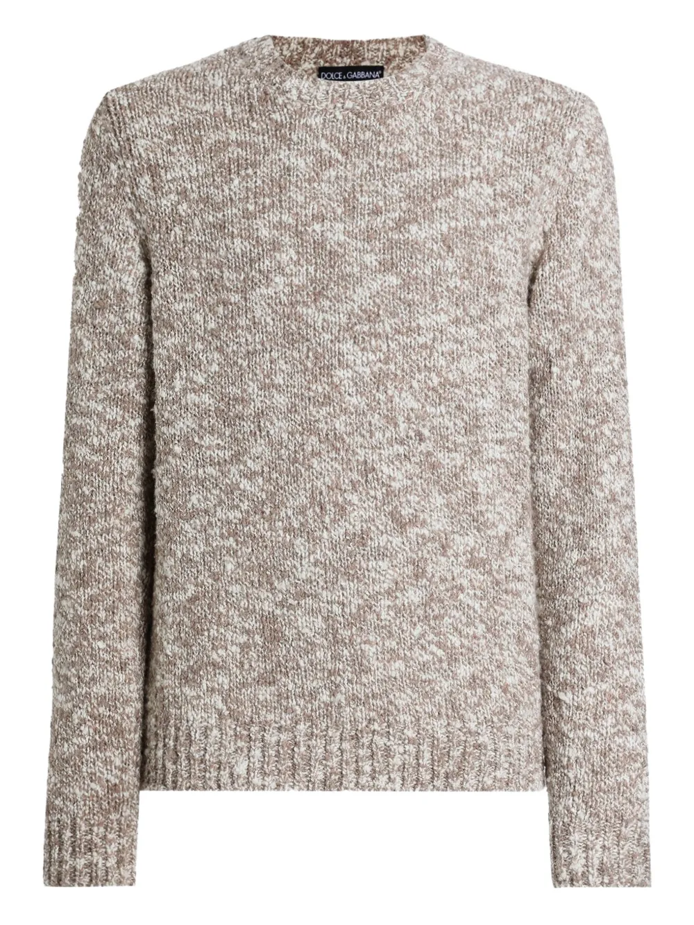 

Свитер в мелкую точку DOLCE & GABBANA, нейтральный