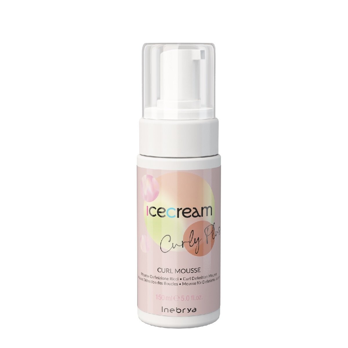 

Inebrya, Ice Cream Curly Plus, Мусс для придания формы кудряшкам, 150 мл
