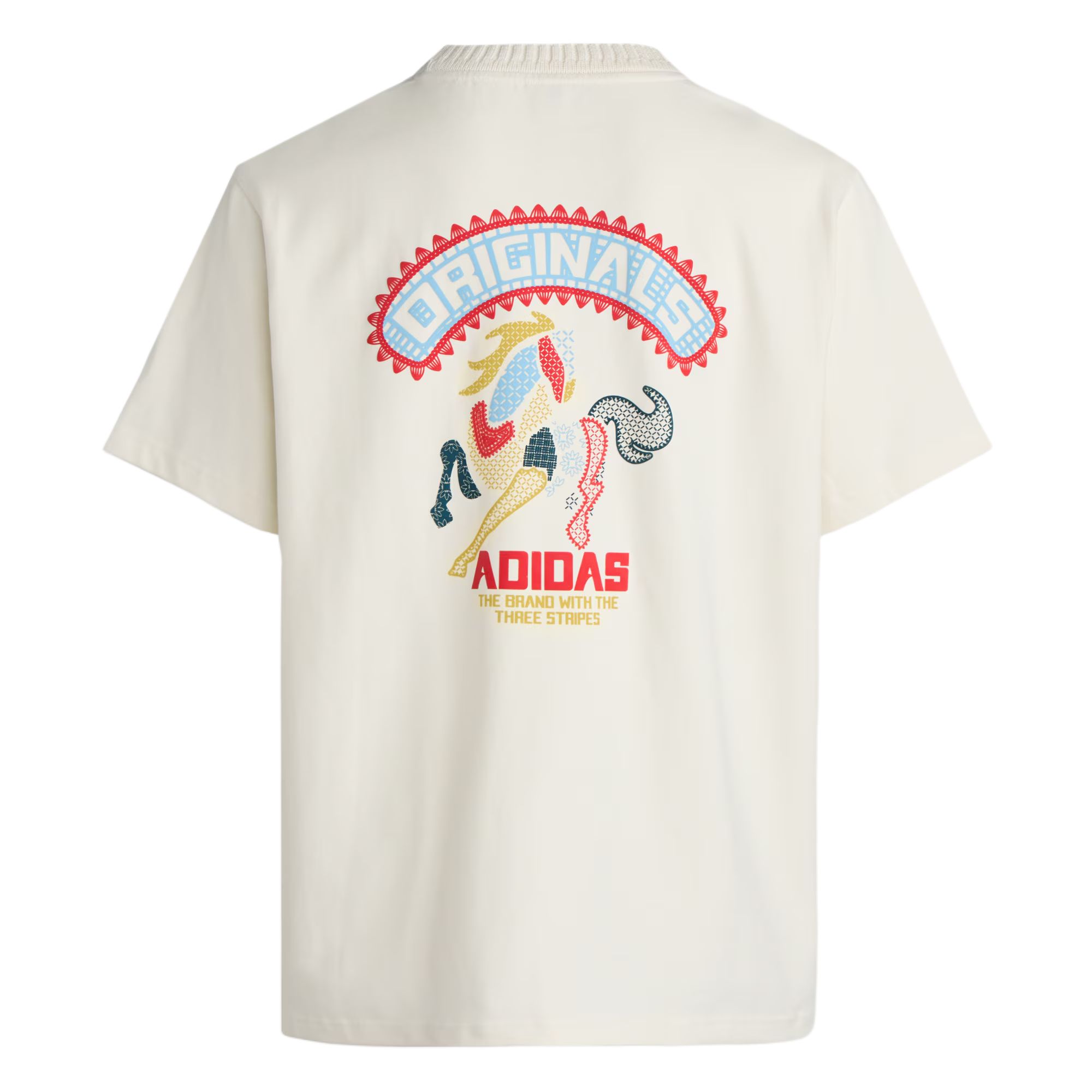 Футболка Unisex Adidas Originals, айвори — фото 3