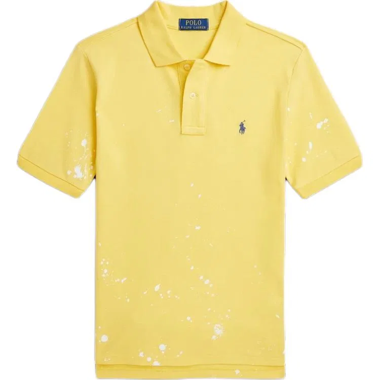 Футболка поло желтая Polo Ralph Lauren Kids