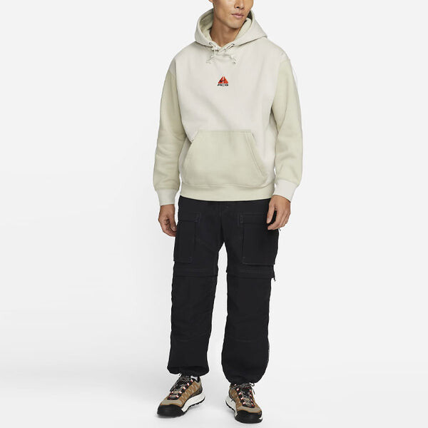 Толстовка Nike ACG Fleece Stay Warm Pullover Sports Couple Style Beige Creamy, цвет creamy — фото 3