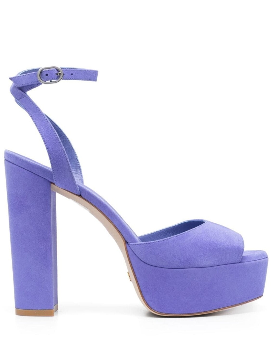 

Stuart Weitzman босоножки Ryder II 125 на платформе, синий