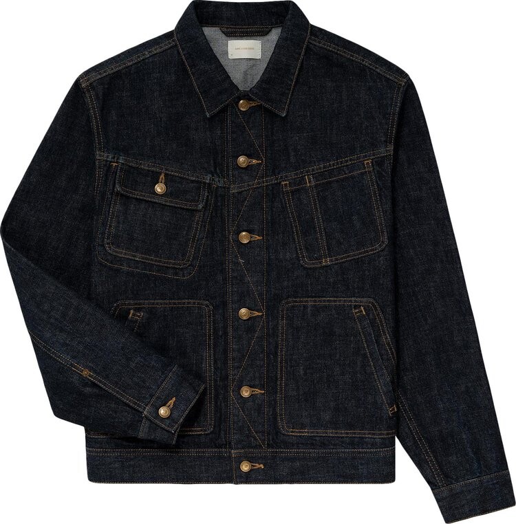 

Куртка Aimé Leon Dore Japanese Selvedge Denim 'Rinse Wash', черный