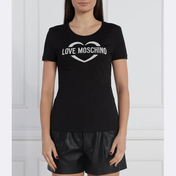 

Футболка стандартного кроя Love Moschino, черный