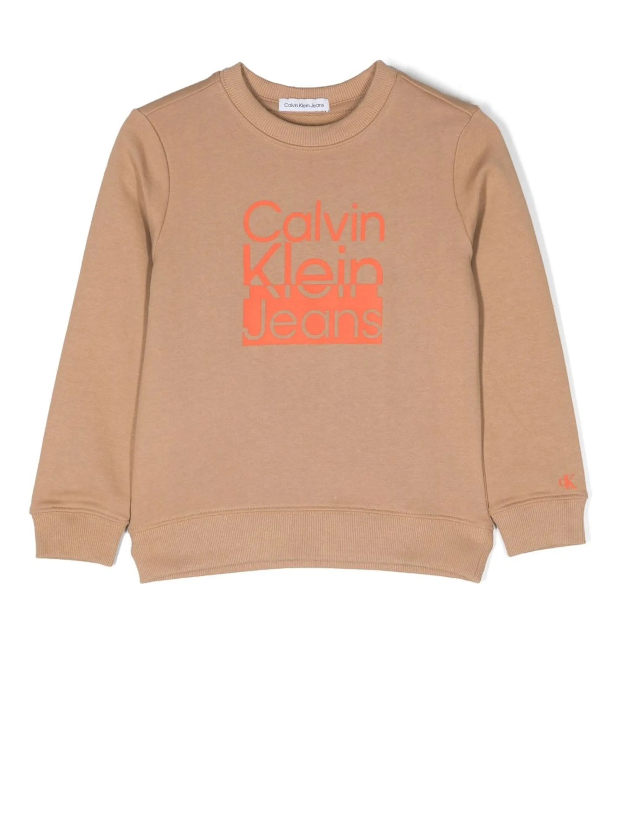 

Толстовка с логотипом Calvin Klein Kids, нейтральный