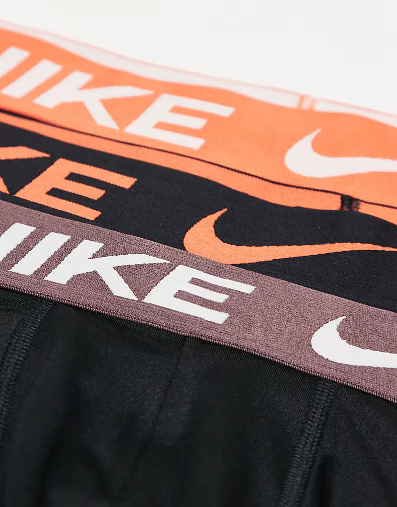 Комплект из трех трусов Nike Essential Microfibre, черный — фото 3