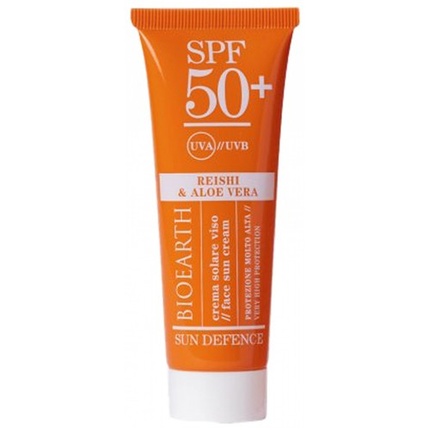 

Солнцезащитный крем для лица Bioearth SPF 50+ 50 мл - очень высокая степень защиты Markenlos