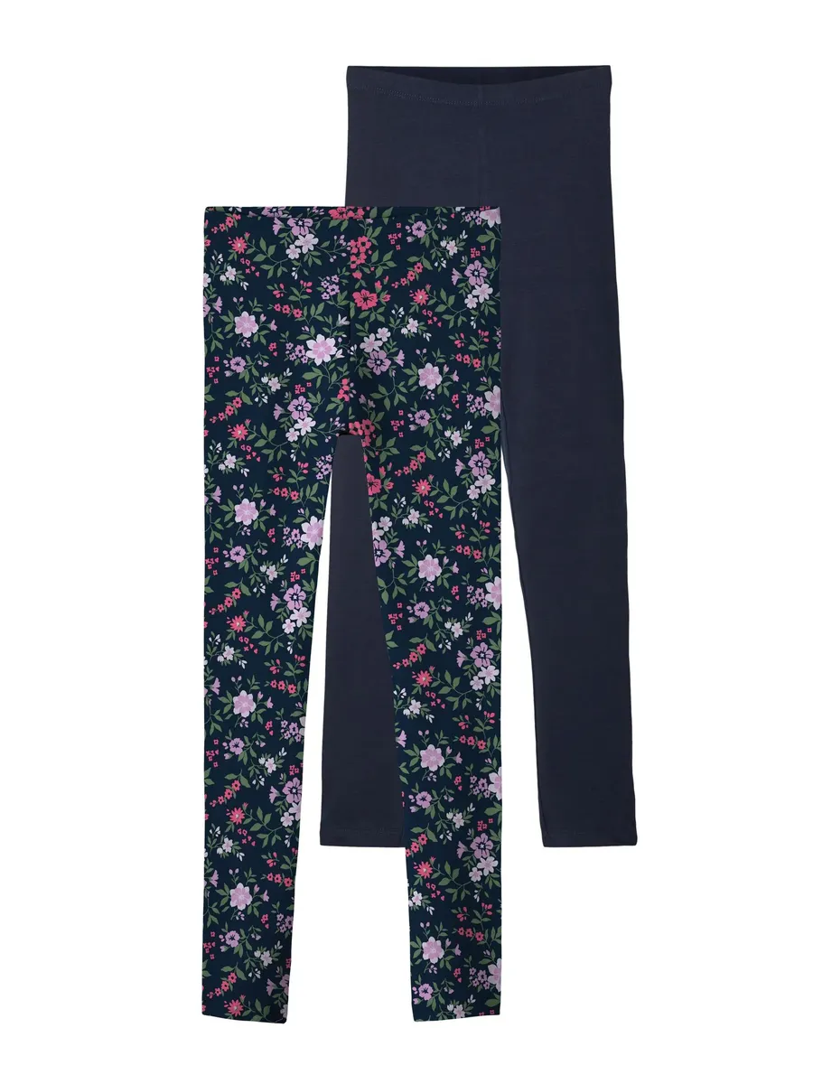 

Леггинсы Name It "NKFVIVIAN 2P AOP LEGGING" (комплект, 2 шт.), цвет Dark Sapphir