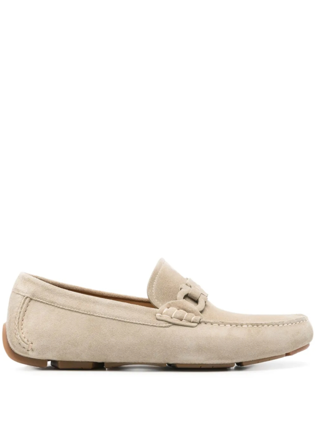 

Мокасины Gancini Ferragamo, нейтральный