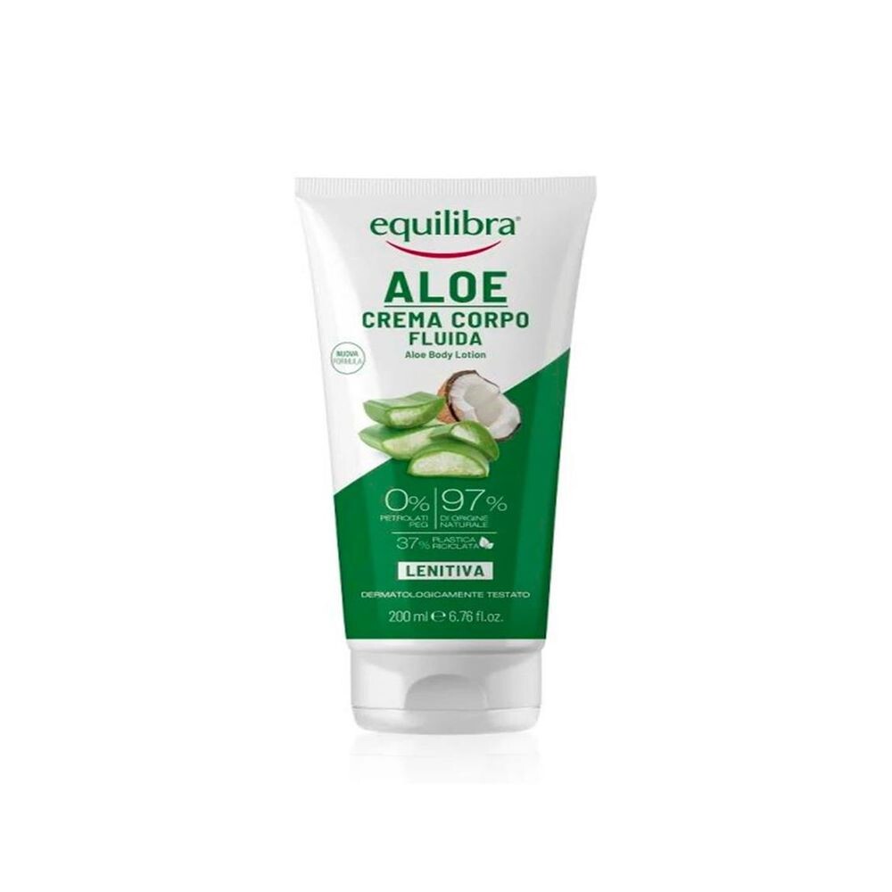 

Увлажняющий крем для тела Loción Corporal Aloe Vera Equilibra Equilibra, 200 мл