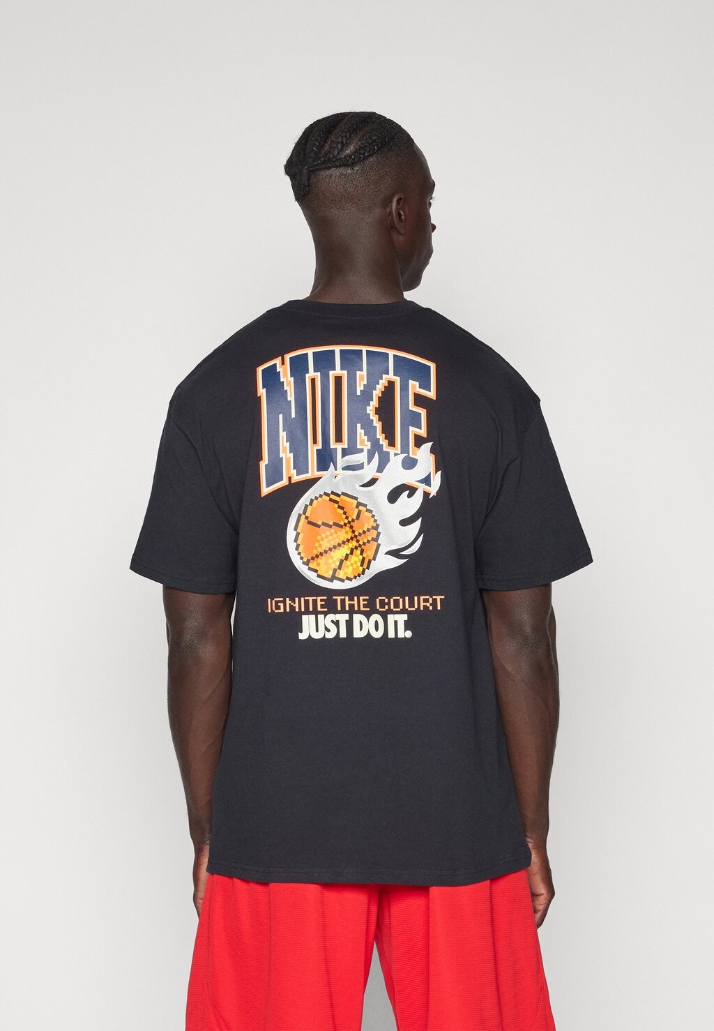 

Футболка с принтом Tee Photo Nike, черная