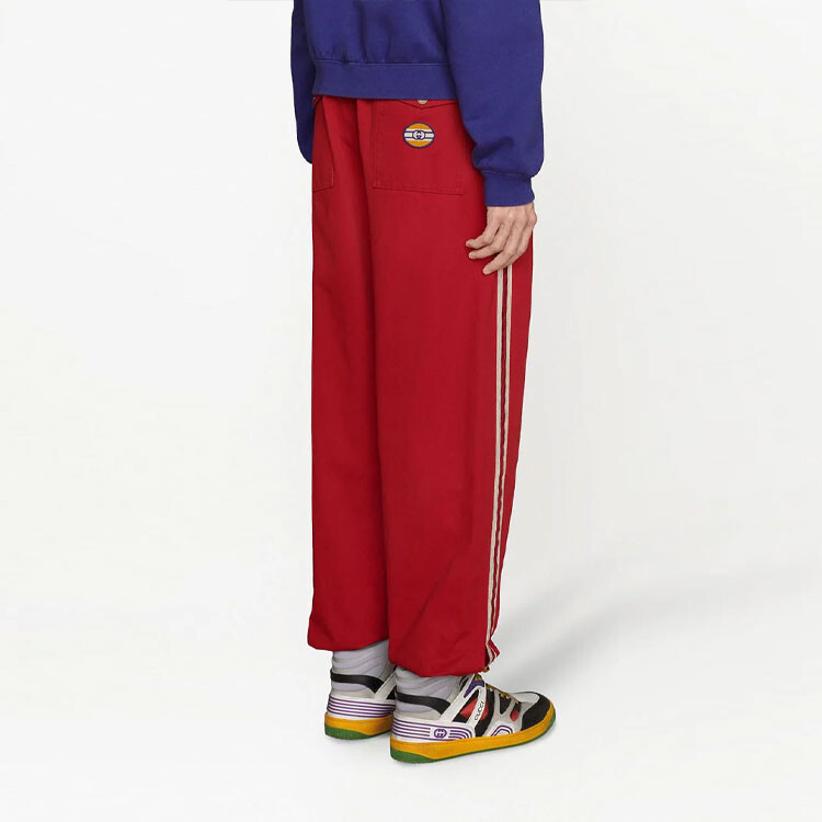Спортивные штаны Gucci, красные — фото 4
