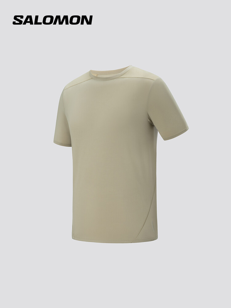 

Футболка мужская Salomon Outline SS TEE для альпинизма и туризма, белый