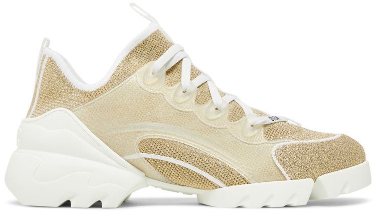 

Кроссовки Dior D-Connect 'Gold', золотой