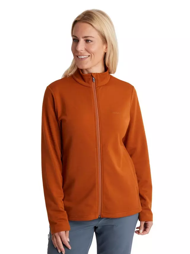 

Спортивная куртка Rohan Women's Radiant Merino Wool Zip-Up Fleece, цвет maple/orange