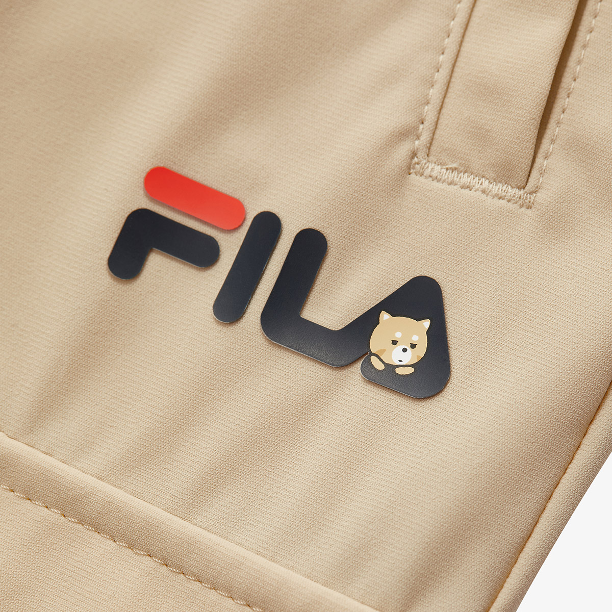 FILA KIDS Штаны Pebble Khaki для детей 3-7 лет — фото 4