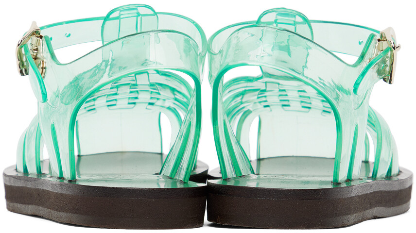 Синие босоножки Homeria Jelly Ancient Greek Sandals — фото 2