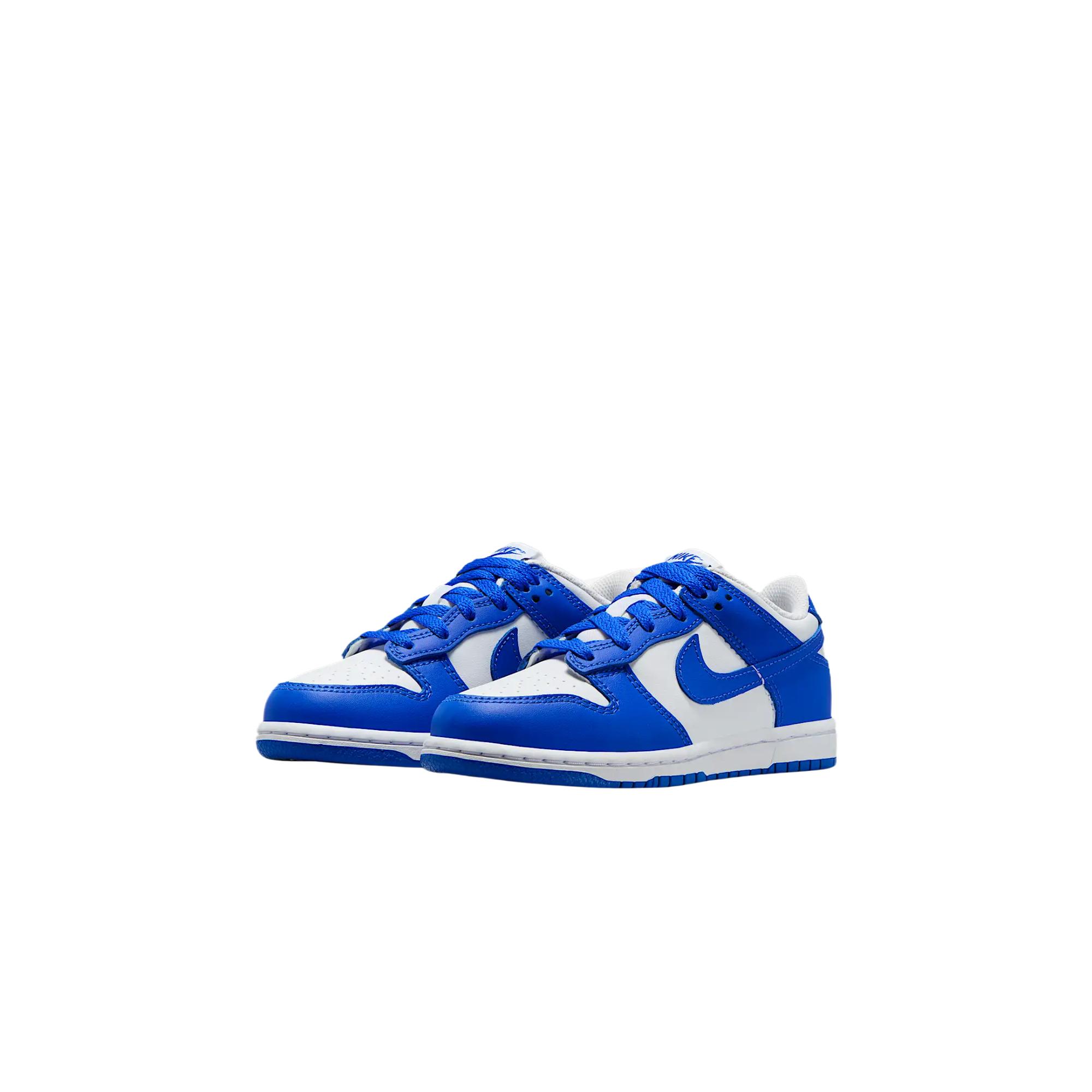 Nike Dunk противоскользящие износостойкие детские скейтбординг кроссовки blue white kids' — фото 3