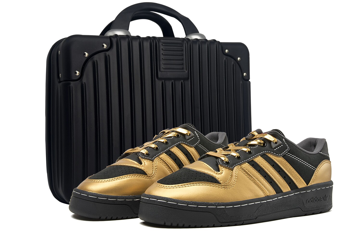 

Кроссовки adidas originals Rivalry Skateboarding Shoes Unisex Low-top Black/gold, черный