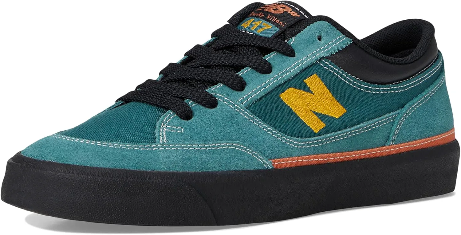 Кроссовки для скейтбординга New Balance Unisex Adult 417 Low Franky Villani, черный — фото 2