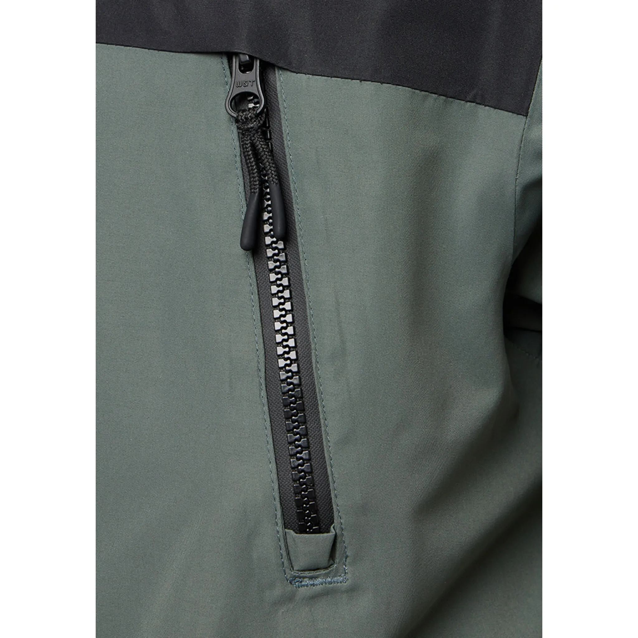 Функциональная парка Jack Wolfskin «TEEN 2L INS PARKA Y», с капюшоном, цвет slate-green — фото 3