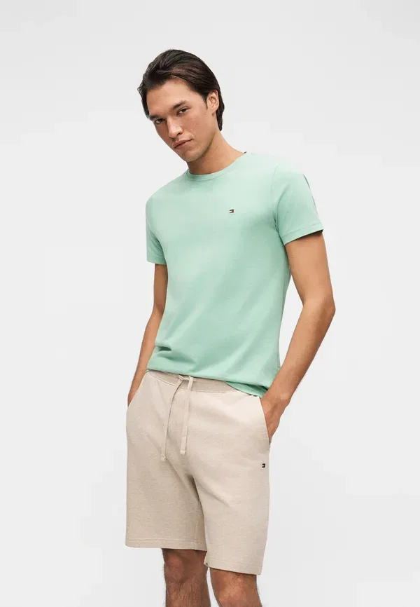 Спортивные штаны Tommy Hilfiger, цвет овсяное молоко — фото 4
