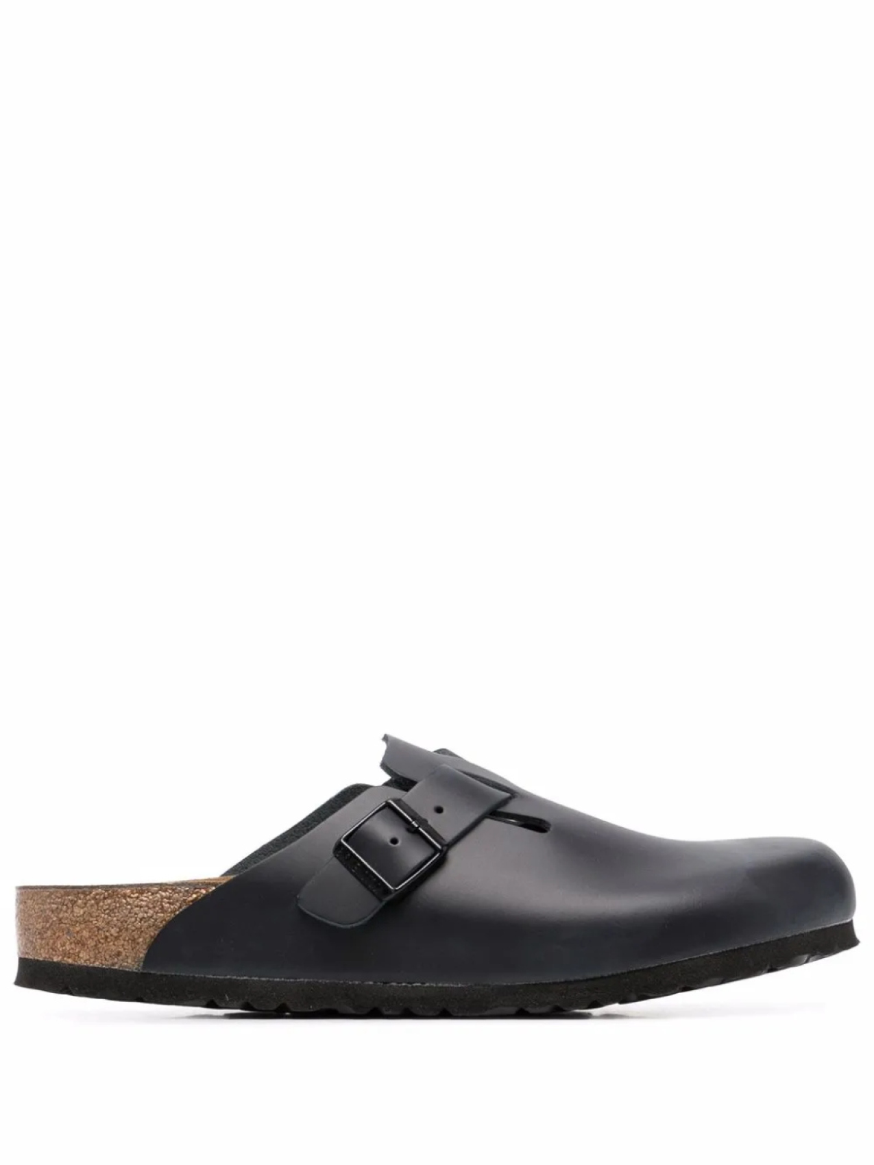 

Birkenstock сандалии Boston с пряжками, черный
