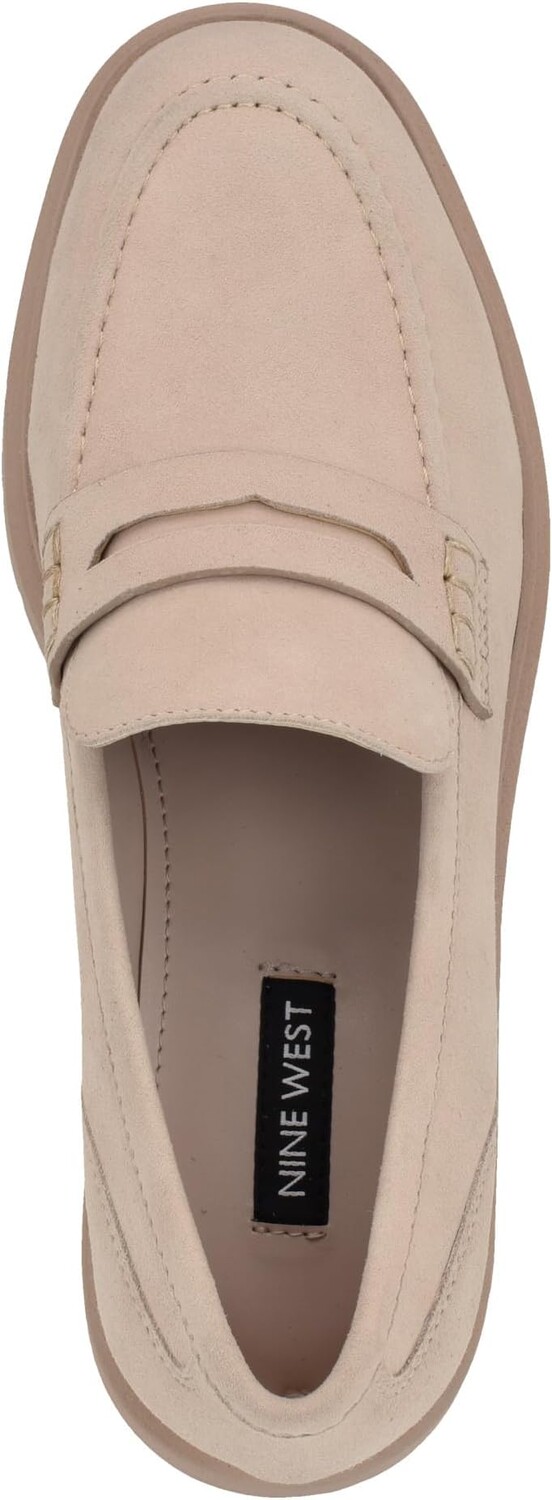 Лоферы Nine West Bonet, цвет Light Natural Suede — фото 2