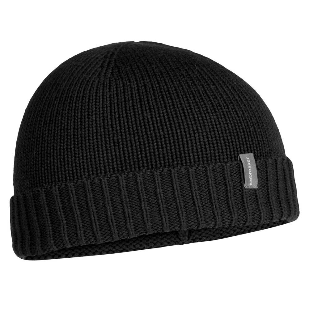 

Шапка Icebreaker Vela Cuff Merino, черный