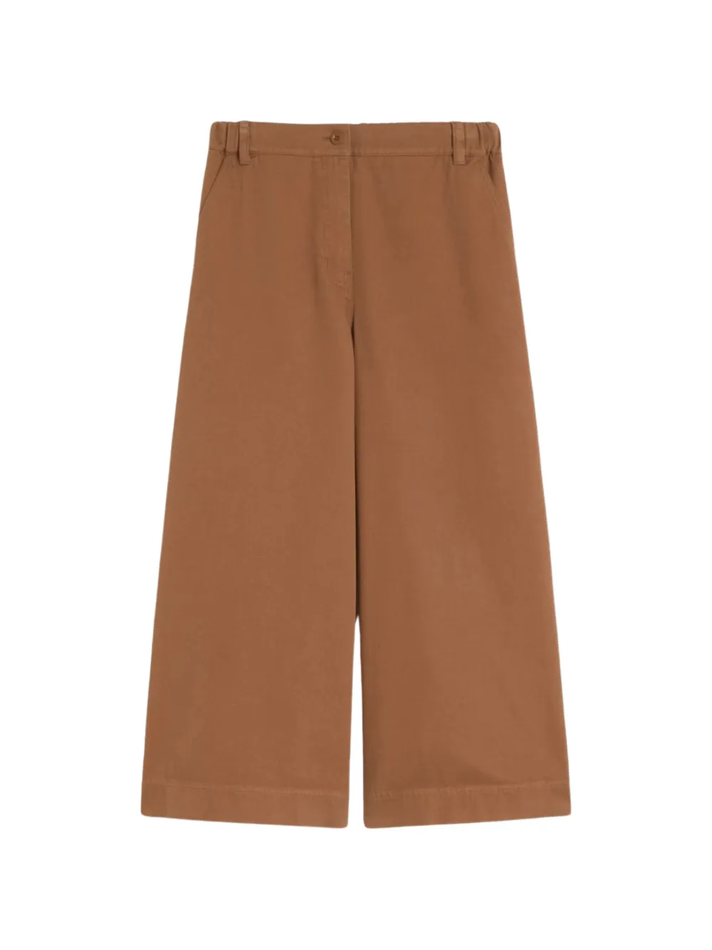 

Кожаные кюлоты Weekend Max Mara, коричневый