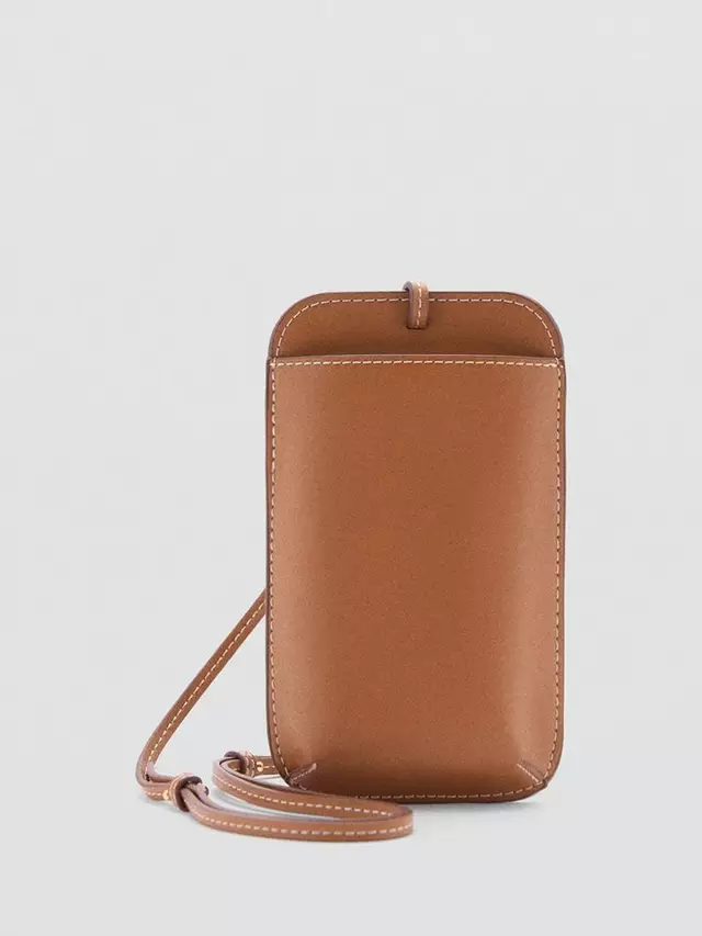 

Сумка кросс-боди Mango Olivia Phone, цвет tan