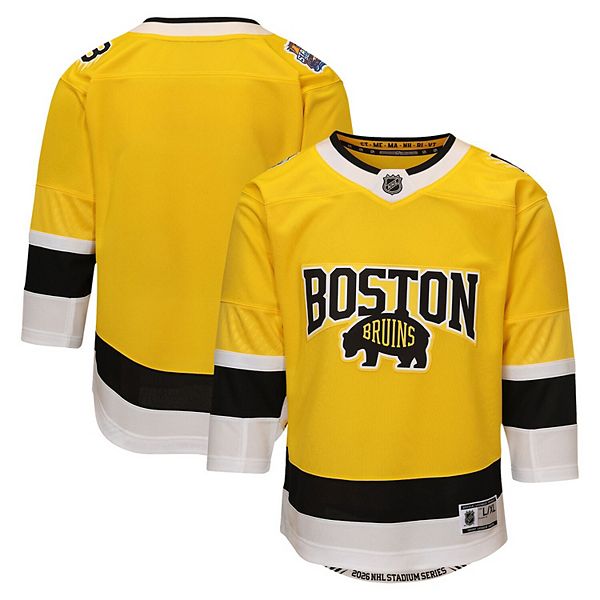 Молодежная футболка Boston Bruins 2026 Stadium Series Premier Outerstuff — фото 2