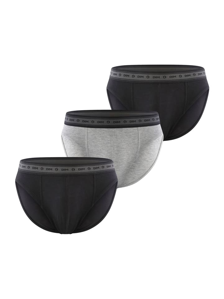 

Трусы DIM, цвет schwarz, grau, schwarz