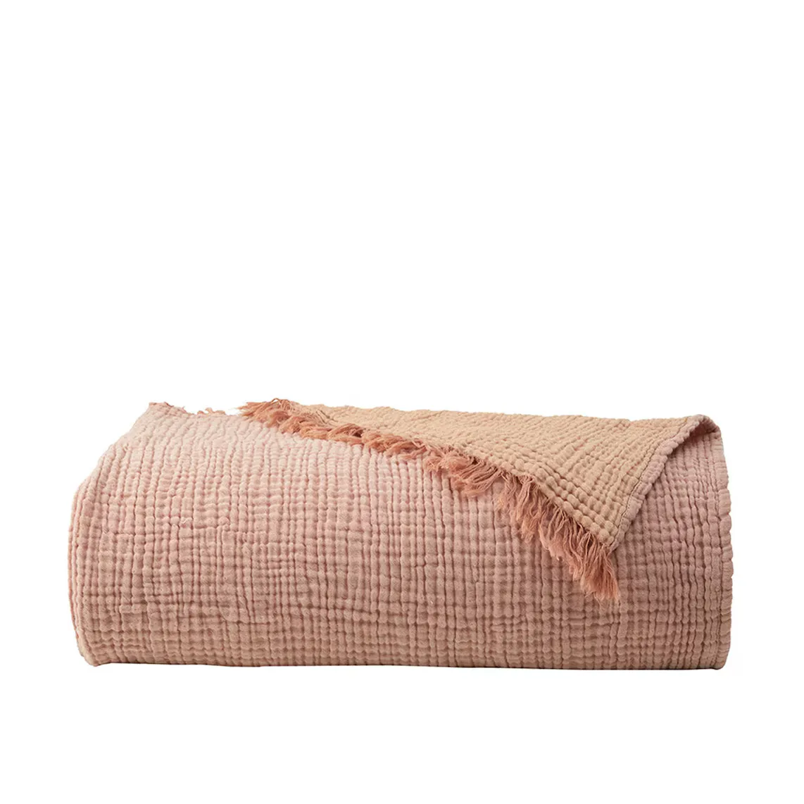 

Одеяло из кикладского хлопка Olivier Desforges, розовый