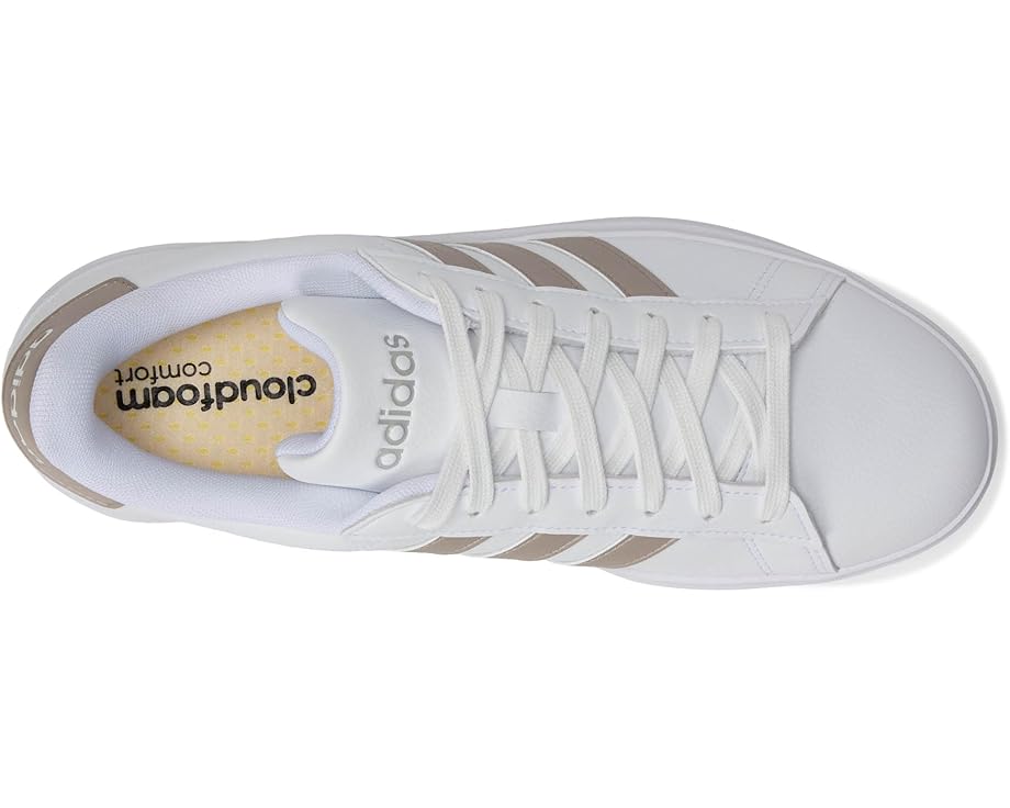 Кроссовки adidas Grand Court 2.0, цвет White/Metallic Silver — фото 2
